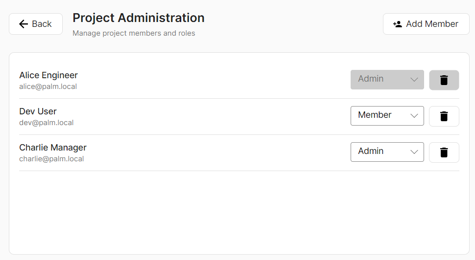 User Permissions